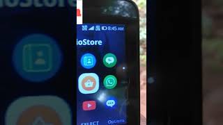 jio phone me apps kaise download kare shorts [upl. by Jarlathus]