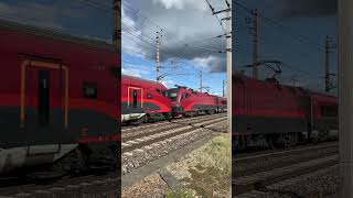 Railjet ÖBB RJX 166 RJX 566 [upl. by Foah]