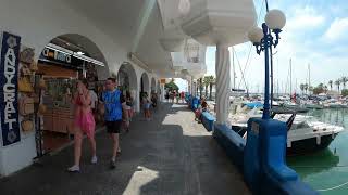 Puerto Marina Benalmadena walk [upl. by Attegroeg]