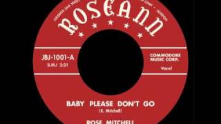 Rose Mitchell  Baby Please Dont Go [upl. by Heyman]