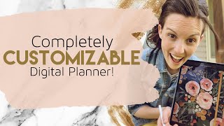 Customizable Digital Planner  Digital planner inserts to make your planner your own [upl. by Indihar]