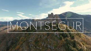 MONTSEGUR by DRONE  CASTLE IN THE PYRÉNÉES [upl. by Zakaria911]