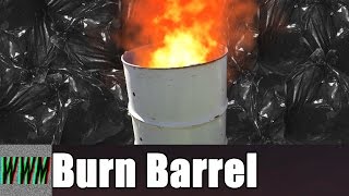 Making a Burn Barrel [upl. by Dann]