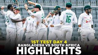 Full Highlights  Bangladesh vs South Africa  1st Test Day 4  M3H1K [upl. by Tomaso]