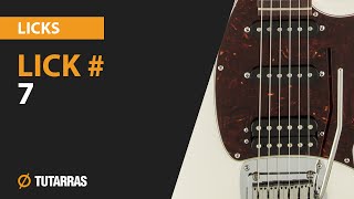 Guitar Licks  Lick Nº 7  Learn Guitar Playing Licks  METAL X [upl. by Kavanagh]