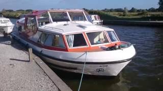 San Fernando 2 Norfolk Broads cruiser Richardsons [upl. by Aivan894]