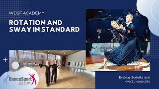 Evaldas Sodeika amp Ieva Zukauskaite  Rotation and Sway in Standard [upl. by Ogu]