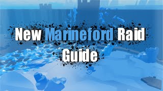 AOPG New Marineford Raid Guide  A One Piece Game [upl. by Nodnerb680]