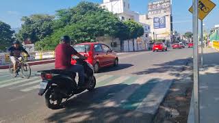 En Tuxtla Gutierrez Chiapas falta respeto a ciclistas por automovilistas en ciclovias tienen aviso [upl. by Fortna691]