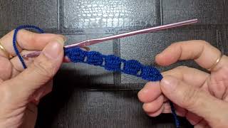 Crochet stitch pattern for beginners [upl. by Lirrehs]