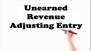 Module 3 V7  Unearned Revenue Adjusting Entry Example [upl. by Anawal302]