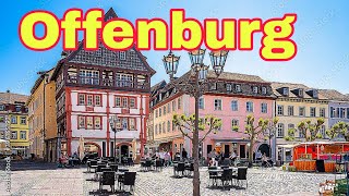 Offenburg Germany 🇩🇪 Walking tour 4k video [upl. by Pangaro941]