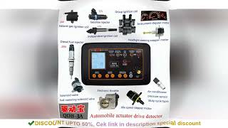 NEW Automobile Ignition Coil Test Injector Solenoid Valve Idling Stepper Motor Instrument Tester Fa [upl. by Diarmid]