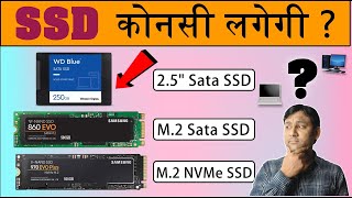 Sata M2 NVMe SSD Which one is for you  How to Buy Right SSD [upl. by Asyral]