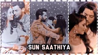 Shivika RikaraRuvya Vm  Sun Saathiya😍😘😘 [upl. by Meit]