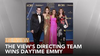 The Views Directing Team Wins Daytime Emmy  The View [upl. by Enilehcim149]