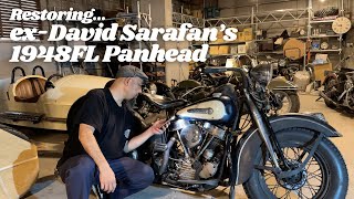 Bringing David Sarafan’s 1948FL Panhead Back to Life [upl. by Ranzini]