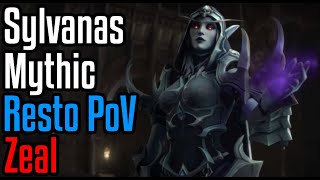 Sylvanas Mythic by Zeal  Resto Shaman PoV [upl. by Kaila]