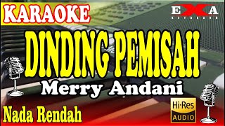 DINDING PEMISAH KARAOKE NADA RENDAH DANGDUT KOPLO [upl. by Standley]