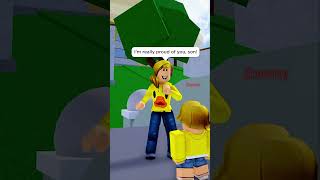 0 IQ CHILD MEET YOUR MOM BUT SHE HAS A BIZARRE SECRET IN BLOX FRUITS… 🐶 shorts [upl. by Iredale629]