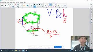 volume of pentagonal prism [upl. by Wallinga]