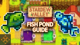 Stardew Valley Guide Best Fish Ponds For Your Farm [upl. by Karame101]