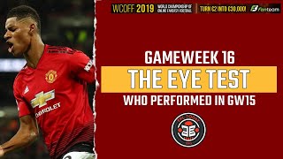 MARCUS RASHFORD MUST OWN FPL GW16 EYE TEST  Fantasy Premier League Tips Gameweek 16 [upl. by Dayiz232]