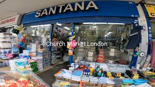 Church street Market ALDI Supermarket Sainsburys Shop Edgware Station London [upl. by Atilol]