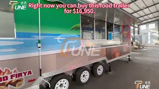 Food trailer OEM source factory support customization [upl. by Werby303]