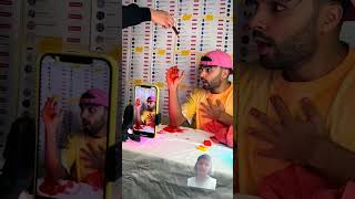 Fake blood prank with syringe funny comedy experiment challenge youneszaroushorts [upl. by Mure13]