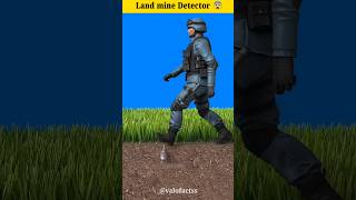 ল্যান্ড মাইন ডিটেক্টর  Land mine DetectorMine Flail😲 shorts [upl. by Nyrahs]