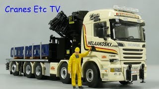 WSI Scania R  Palfinger E Helaakoski Oy by Cranes Etc TV [upl. by Adnol]