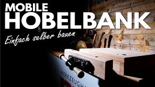 Mini Hobelbank zum selber Bauen  auch mobil nutzbar  Projekt [upl. by Eeryn]