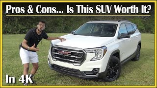 2022  2023 GMC Terrain Review DETAILED  Top 5 Pros amp Cons  The BEST SUV for you [upl. by Aldis]