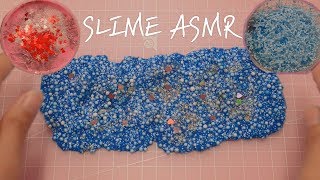 ASMR 직접만든 11가지 액체괴물 만지 Home made 11 kinds of SLIME ASMR Monstre liquidesatisfying [upl. by Aeneg]