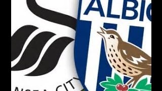 Swansea City Vs West BromHighlights and a Vlog 1 Yes Swans [upl. by Airuam]