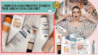 ¿LOS PROTECTORES SOLARES CON COLOR SIRVEN 7DÍASDE  ¡7 DÍAS 7 PROTECTORES [upl. by Vasileior939]