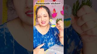 Homemade bunny with flower stickers satisfying shorts short viralvideo [upl. by Anenahs]