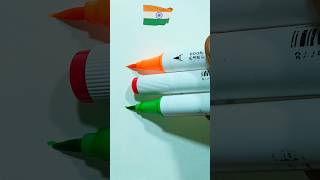 🇮🇳 independence day drawing republic day drawing 🙂🙂 shorts shortsfeed art [upl. by Kendricks]