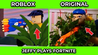 SML Movie vs SML ROBLOX Jeffy Plays Fortnite  Jeffy Plays Grand Theft Auto 6  Side by Side [upl. by Aramot]