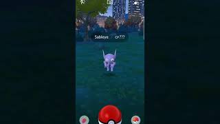 Pokémon Go catch sableye pokemongo​ pokemongoshorts​ pokémongo​ pokemongotipsandtricks​ pokemon [upl. by Ainessej]