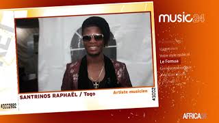 MUSIC 24  Togo Santrinos Raphaël Artiste musicien [upl. by Mezoff305]