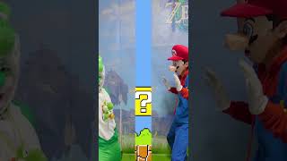 Mario Link Yoshi Remix🤣 part709 shorts funny mario link yoshi fyp [upl. by Aihsele967]