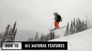 How To Hit Natural Terrain Features On Skis [upl. by Fausta910]