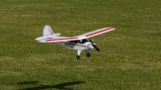 HobbyZone Super Cub S RC Plane Action Video [upl. by Almap]