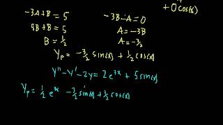 Undetermined Coefficients 2 [upl. by Cartwell87]