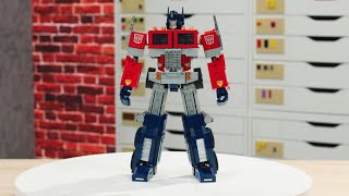 LEGO Optimus Prime Designer Video [upl. by Ddene]