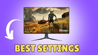 Alienware AW2723df best settings [upl. by Aborn]