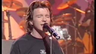 Rick Astley  Cry For help Live on TV HQ [upl. by Shelli693]