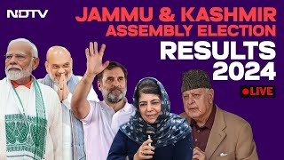 Jammu Kashmir Election Results 2024 LIVE  Jammu Kashmir Assembly Results  JampK Results [upl. by Sunny]